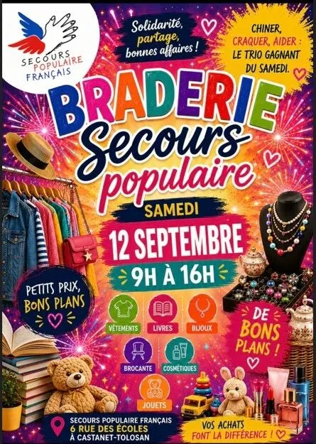 Braderie du secours populaire français