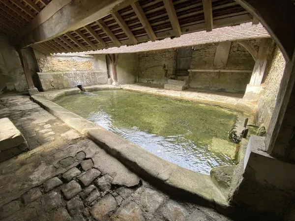 Visite du lavoir de Vitry à Guignes