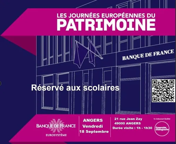 Visite pour les scolaires de la Banque de France