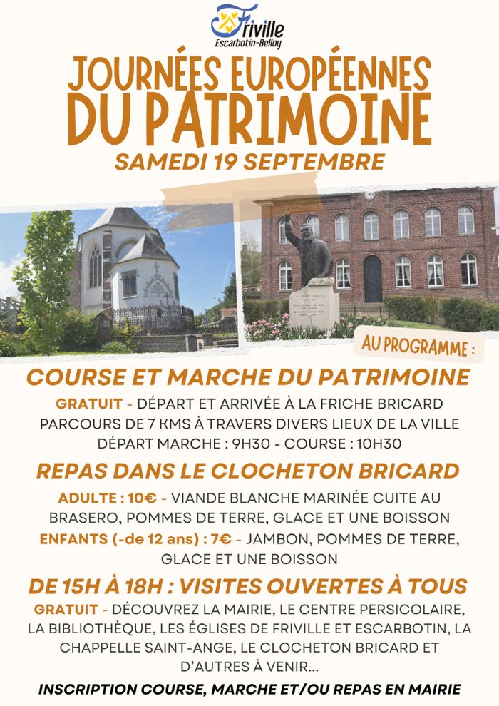 Course et Marche du Patrimoine à travers Fiville-Escarbotin-Belloy