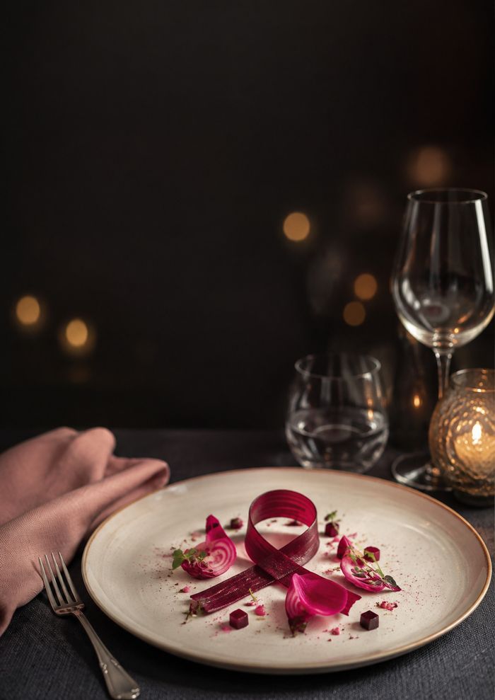 L'assiette Rose - Je vis en Rose