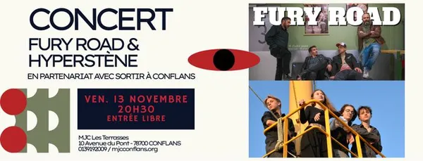 Concert - Hyperstène & Fury Road