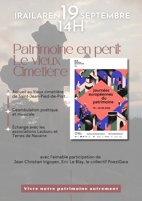 Visite commentée du vieux cimetière de Saint-Jean-Pied-de-Port