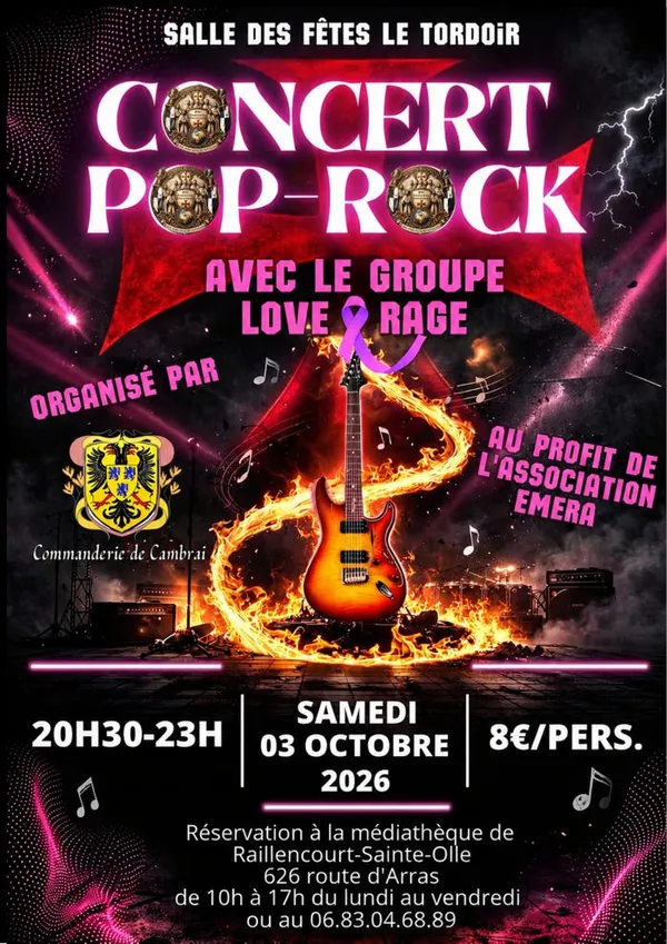 Concert Pop Rock 🎸🎗️
