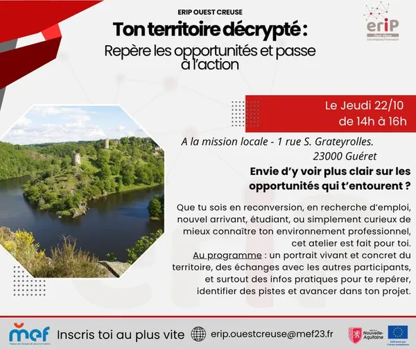 Territoire décrypté : Repère les opportunités et passe à l'action