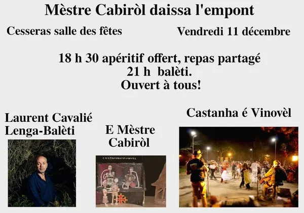 Mèstre Cabirol daissa l'empont