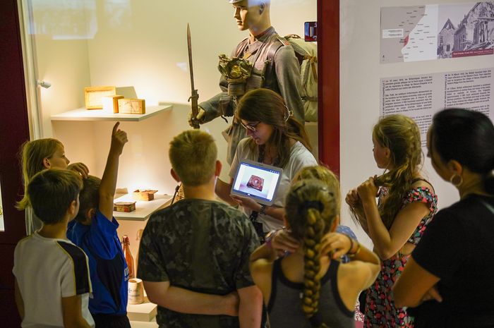 Exposition permanente du Musée de la Bataille de Fromelles