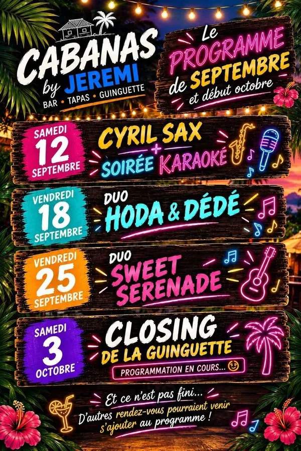 Guinguette Cabanas by Jérémi I Auterive