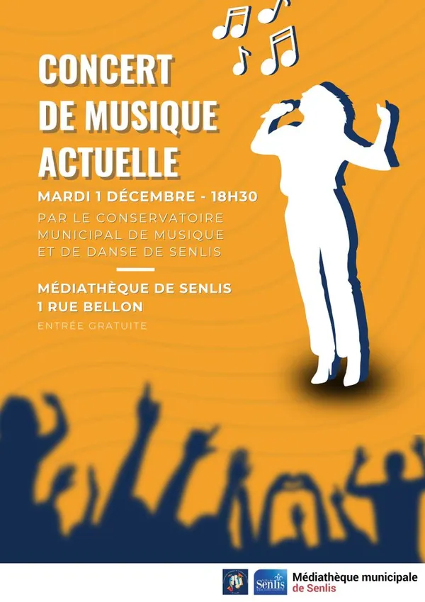 Concert de musique actuelle