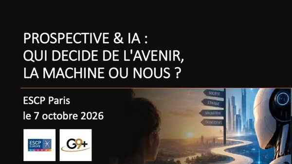 Prospective & IA : Qui décide de l'avenir, la machine ou nous ?