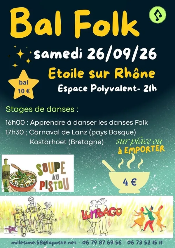 Bal Folk et Stages de danses
