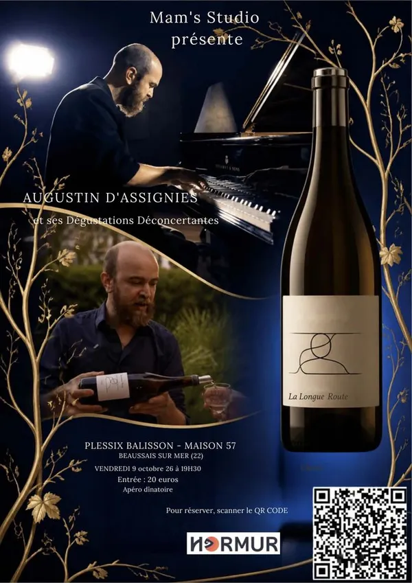 Du Piano et du bon vin chez Mam’studio