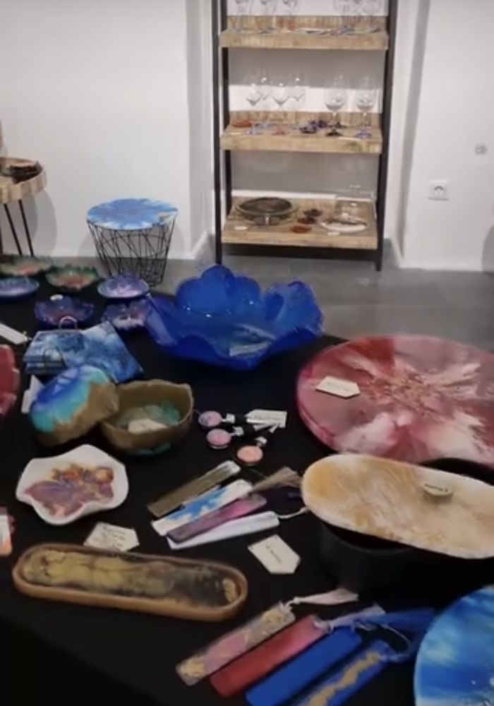 Atelier pouring avec Patricia
Mouysset