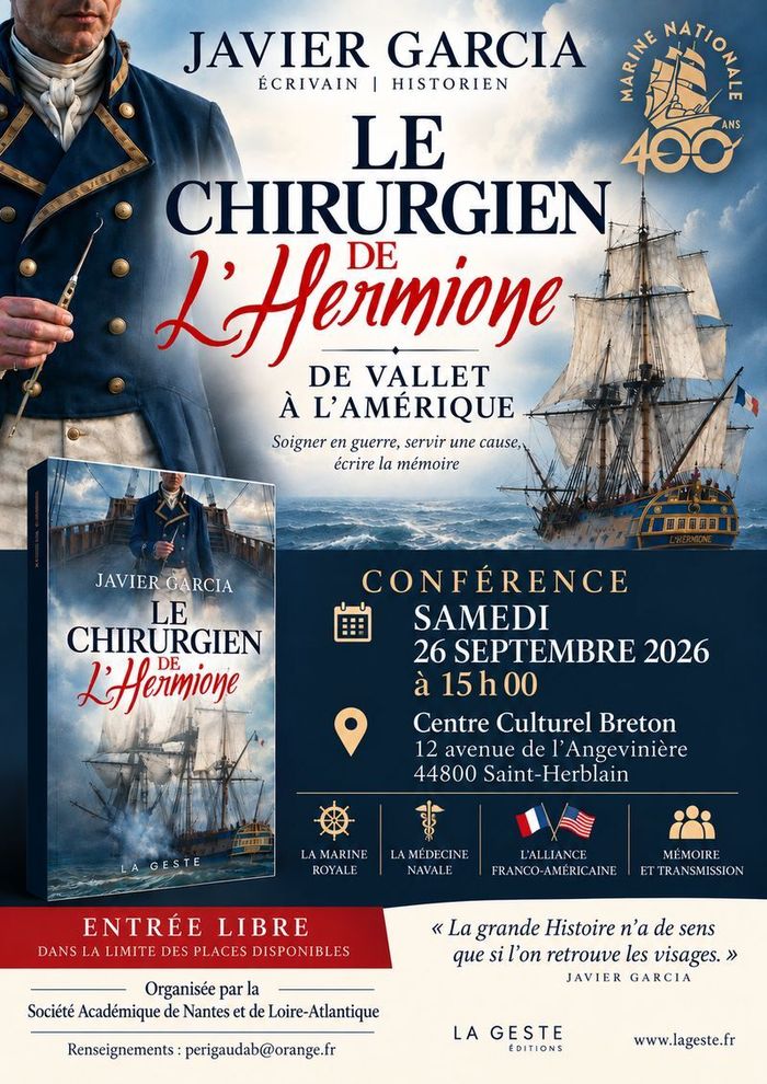 Conférence Le chirurgien de l'Hermione