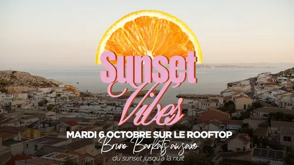 SUNSET VIBES | Rooftop RockyPop Marseille