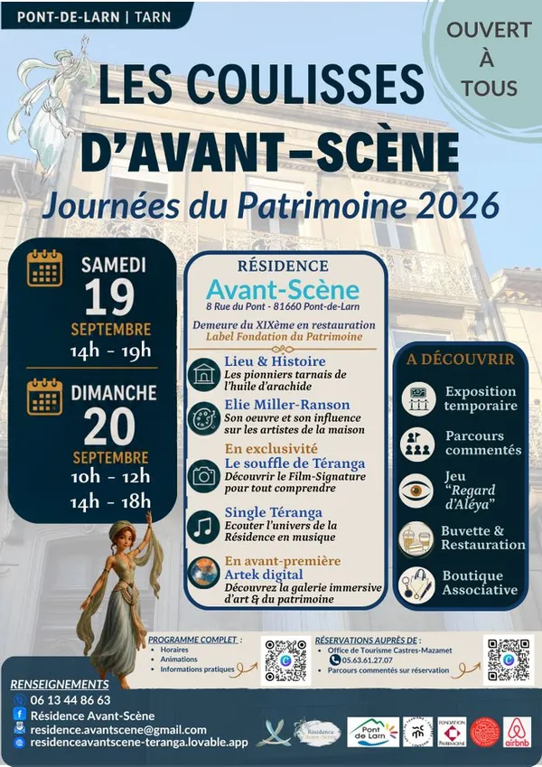 Visite commentée d'une maison au riche passé historique et culturel