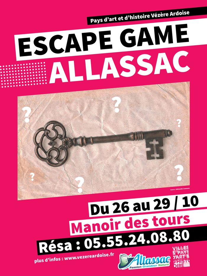 ESCAPE GAME - Le Manoir hanté Allassac