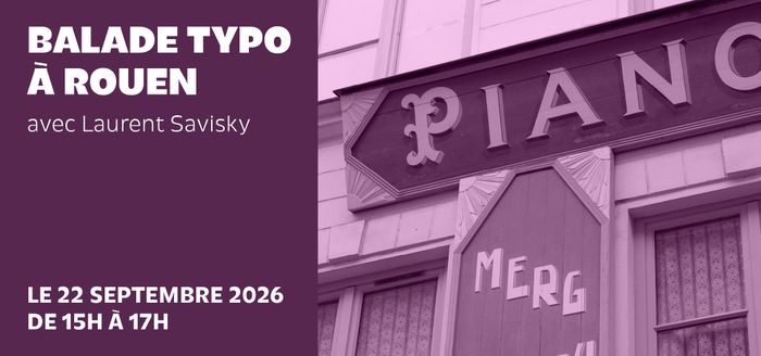 Balade typographique