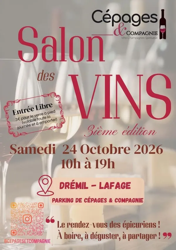Salon des vins - Samedi 24 octobre