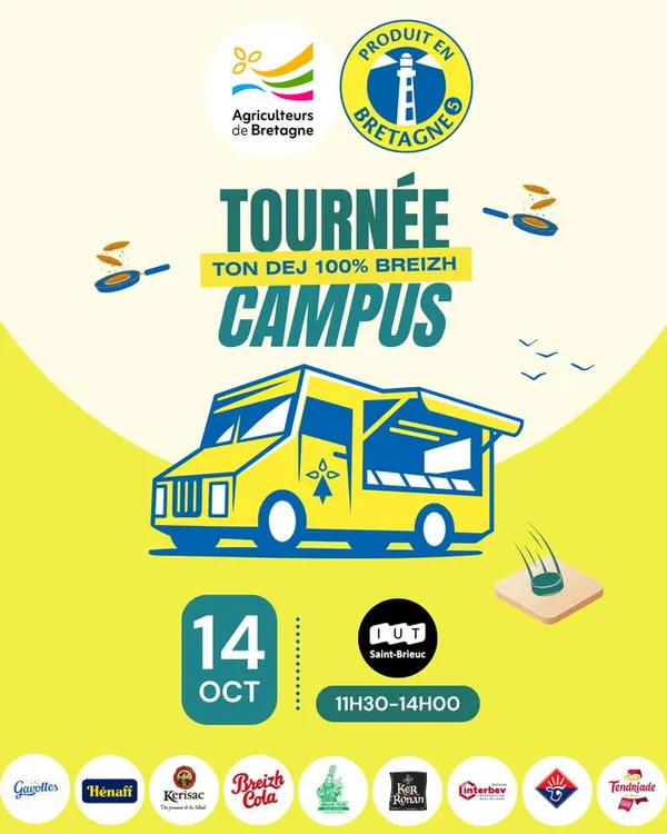 Tournée des campus 2026 : à la rencontre des étudiants bretons !