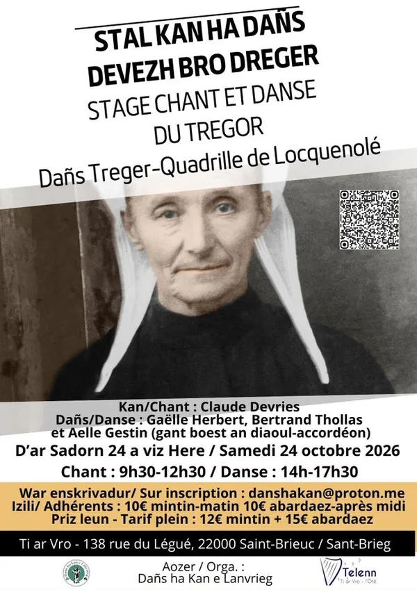 Stage de chants et danses du Trégor