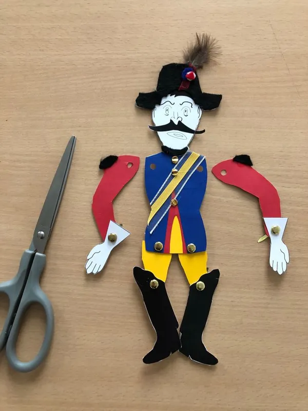 Atelier pantin de gendarme