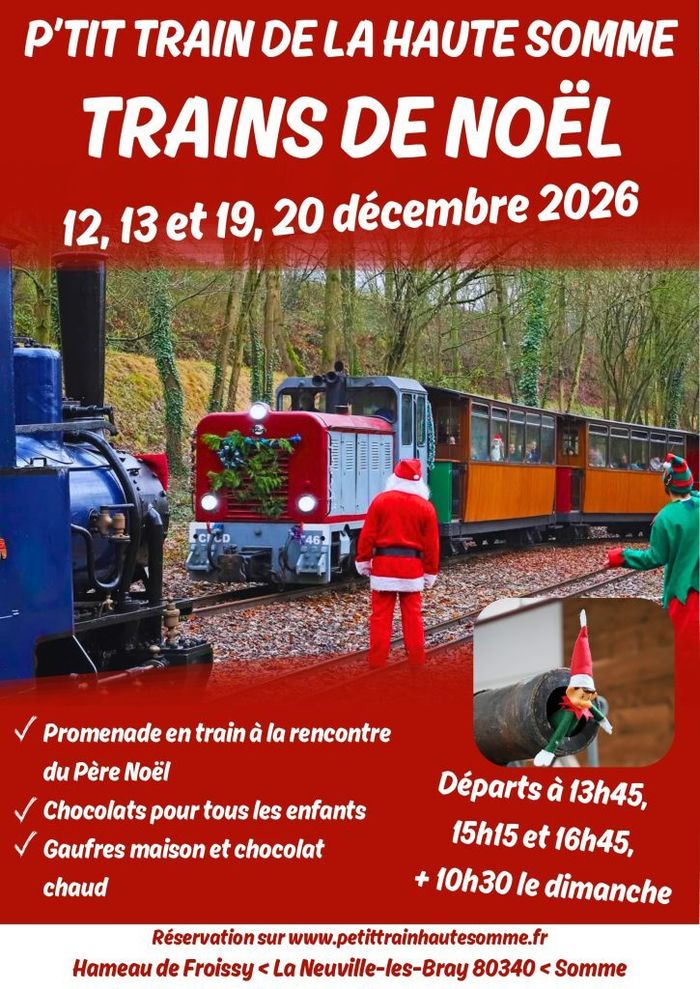 Trains de Noël
