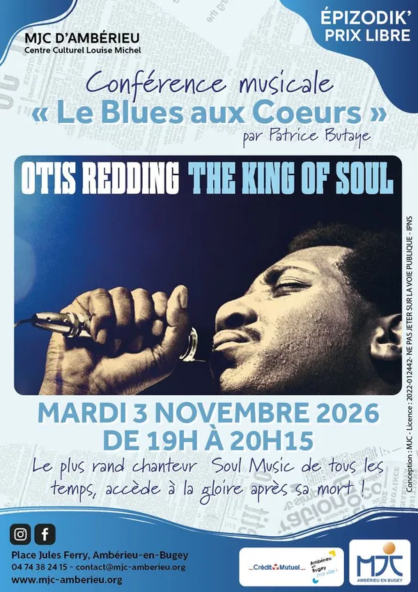 Le Blues aux Cœurs "Otis Redding"