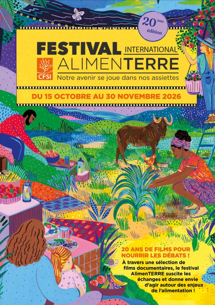 🌱SOIRÉE D'OUVERTURE • 20 ANS DU FESTIVAL ALIMENTERRE ★ FEMMES DES TERRES + PRÉSENTATION
