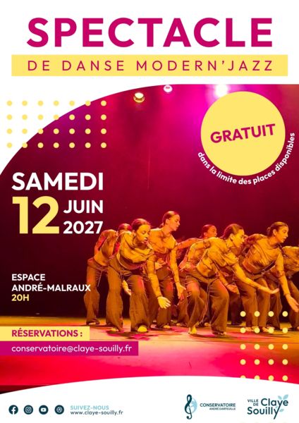 Spectacle de Danse Modern'Jazz