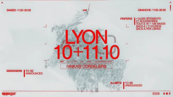 [LYON] FRIPERIE + DJ-SETS + DESIGNERS