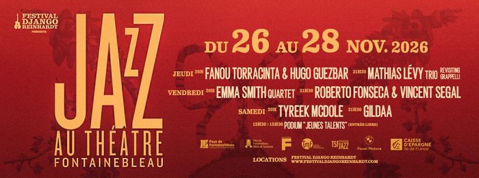 26 au 28 novembre Festival Django Reinhardt- JAZZ au Théâtre de Fontainebleau