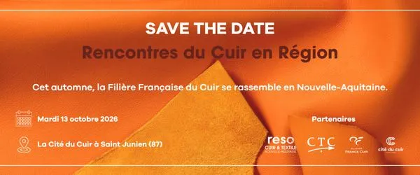Mardi 13 Octobre - Rencontres du cuir en Nouvelle-Aquitaine - Cité du Cuir