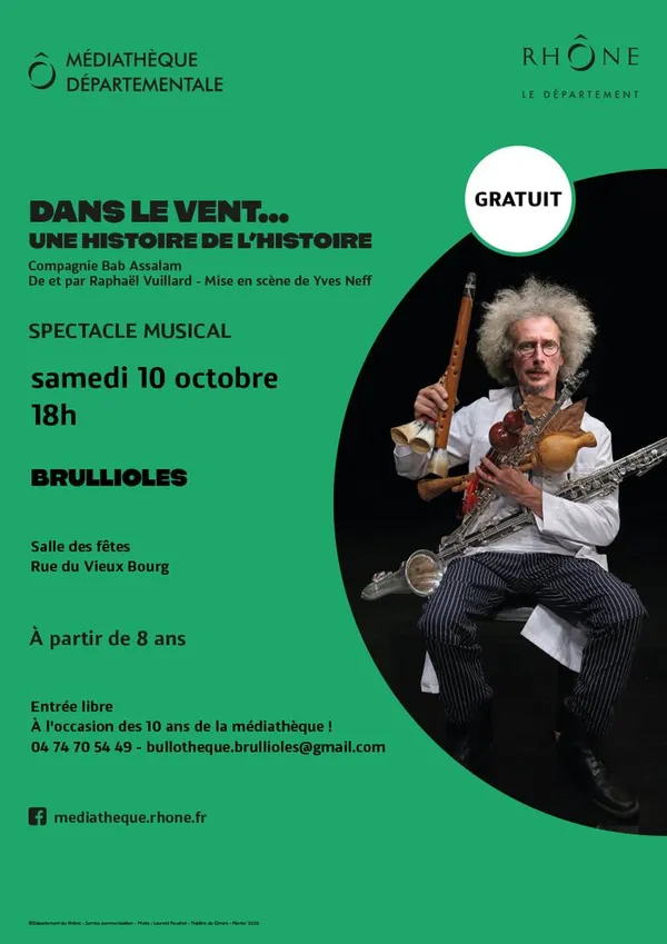 Pour les 10 ans de la nouvelle Médiathèque