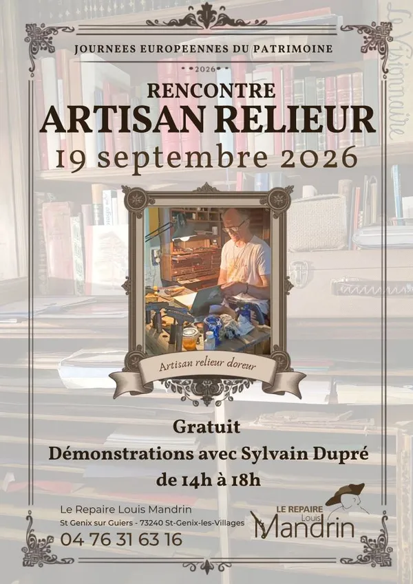 Quand le livre devient objet d’art – À la découverte du métier de Relieur Doreur