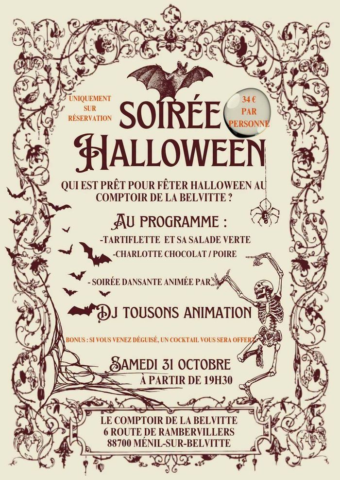 Soirée Halloween
