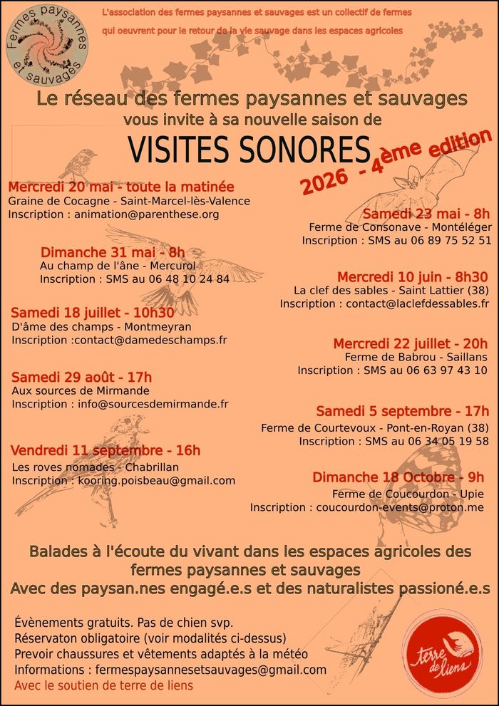 Nuit de la chauve-souris à la ferme "les sources de Mirmande"
