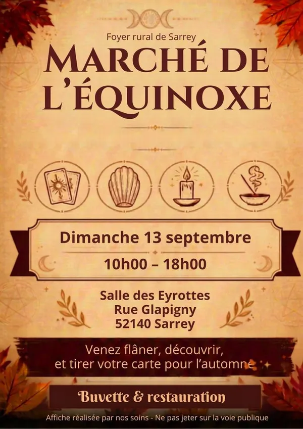 Marché de l'équinoxe