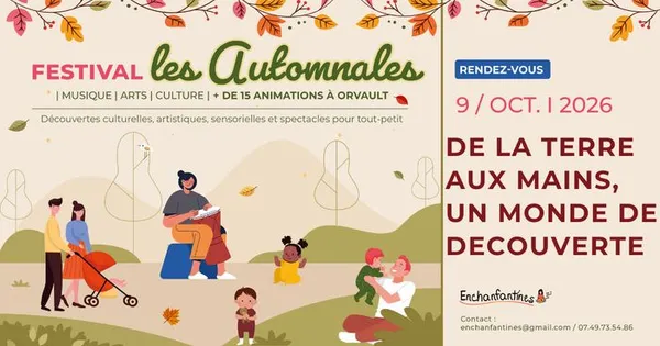 Les Automnales d’Enchanfantines 2026 - De la terre aux mains, un monde de découverte