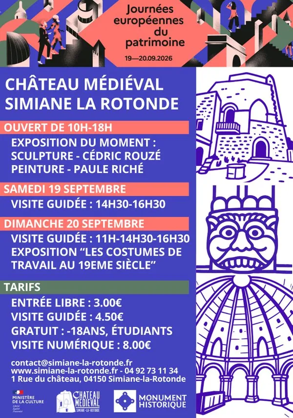 Château Médiéval de Simiane-la-Rotonde