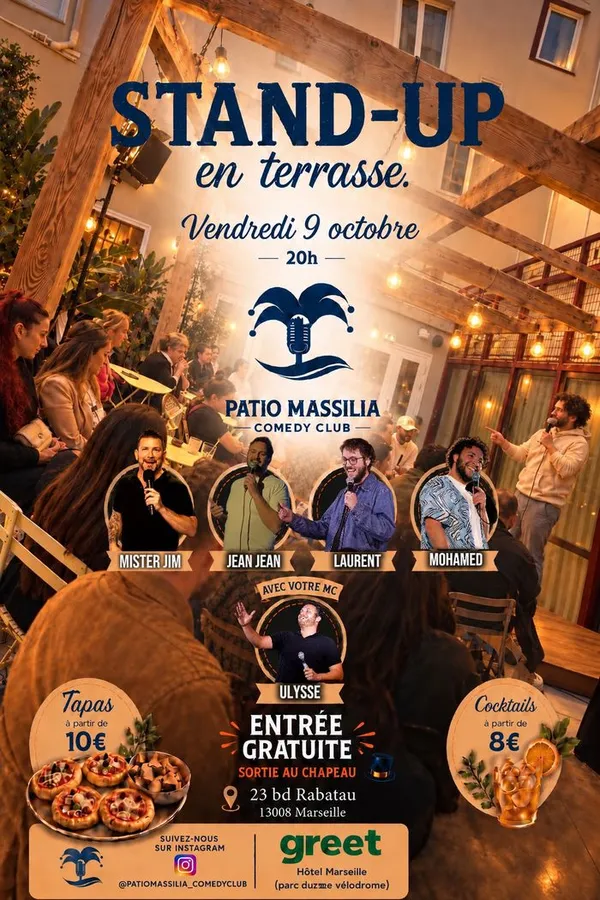 Patio Massilia comedy club 09 10