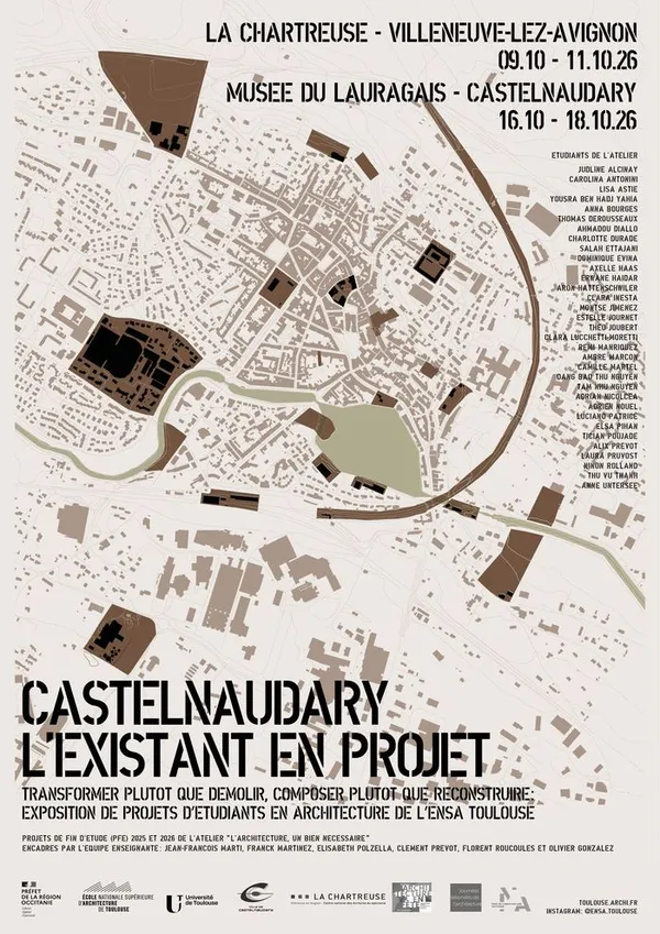 Exposition : "Castelnaudary, l'existant en projet"