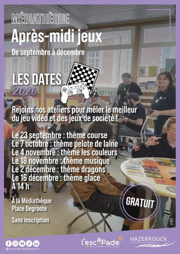 Après-midi jeux
