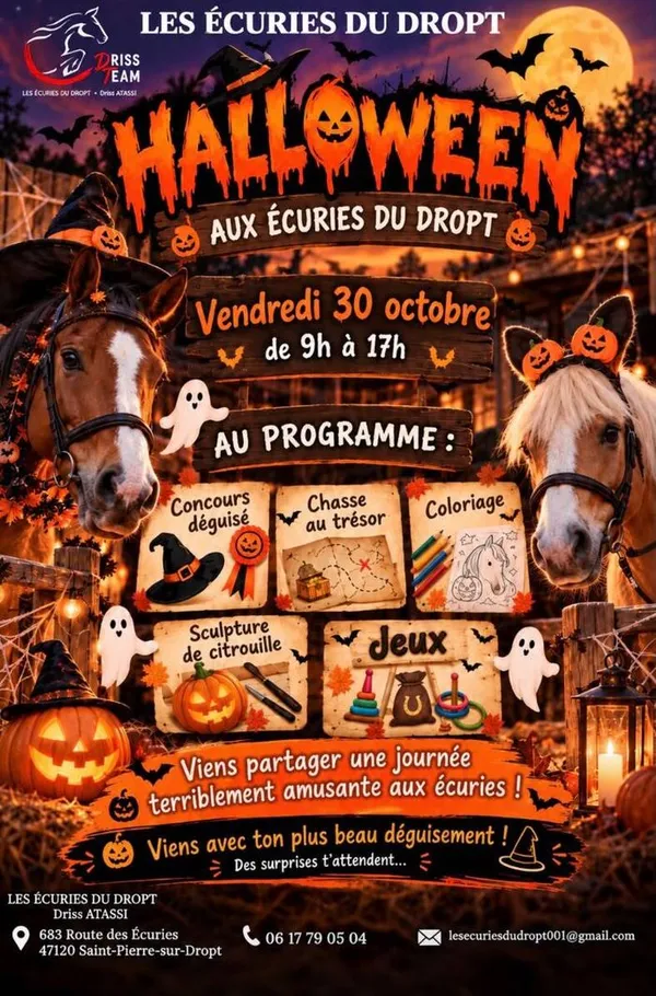 Stage d'Halloween