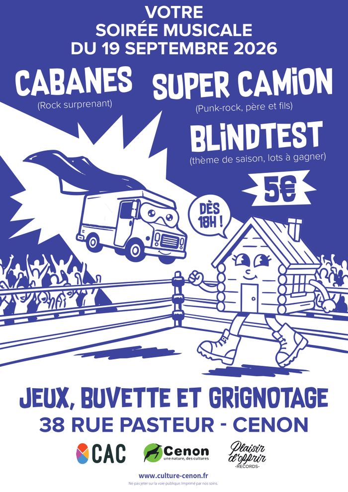 Soirée concerts et blind test – Plaisir d’Offrir Records x OCAC