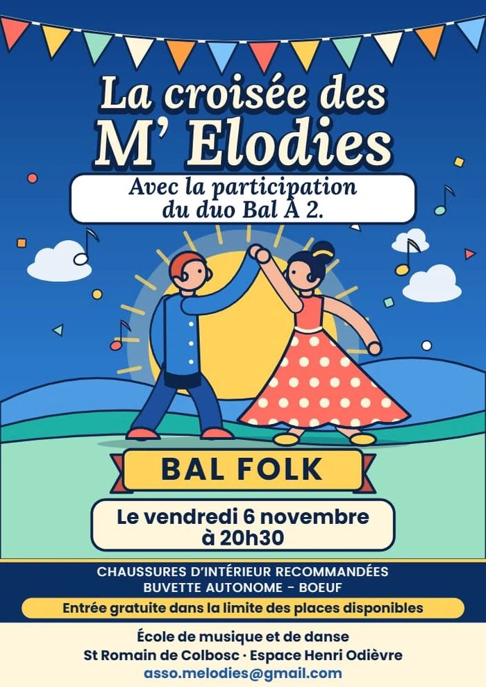 Bal folk La croisée des M'Elodies