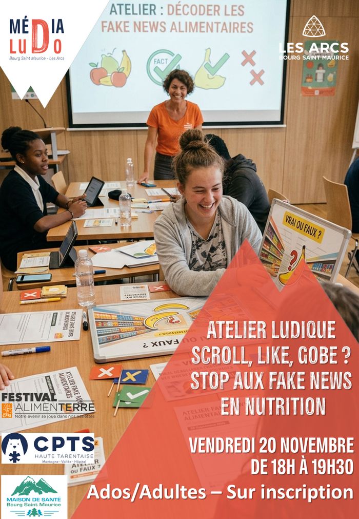 Scroll, like, gobe ? Stop aux fake news en nutrition : un atelier animé par Sophie Druelle, pharmacienne épidémiologiste