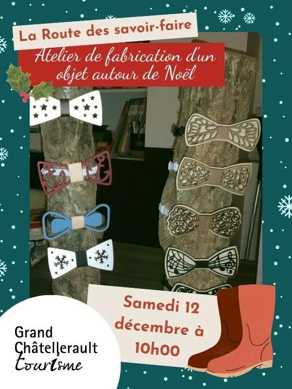 Atelier de fabrication d'un objet autour de Noël