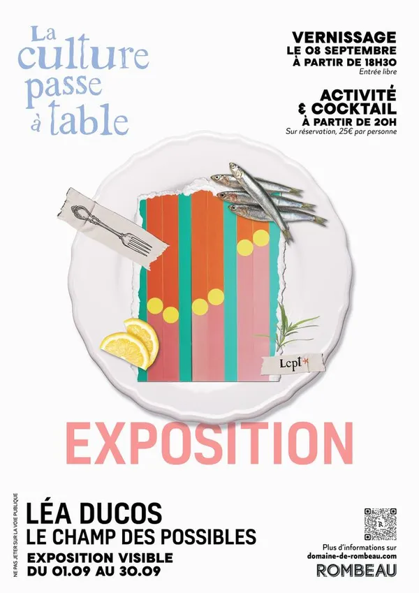 Exposition " Le champ des possibles" - Domaine de Rombeau