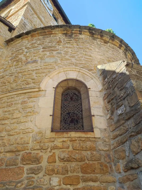 Visite de l'église romane de Saint-Romain-au-mont-d'or